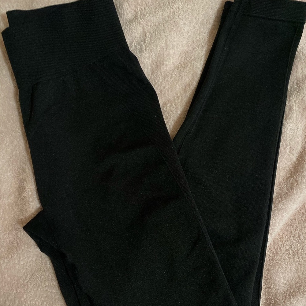 Gymshark flex high waisted leggings Black/charcoal